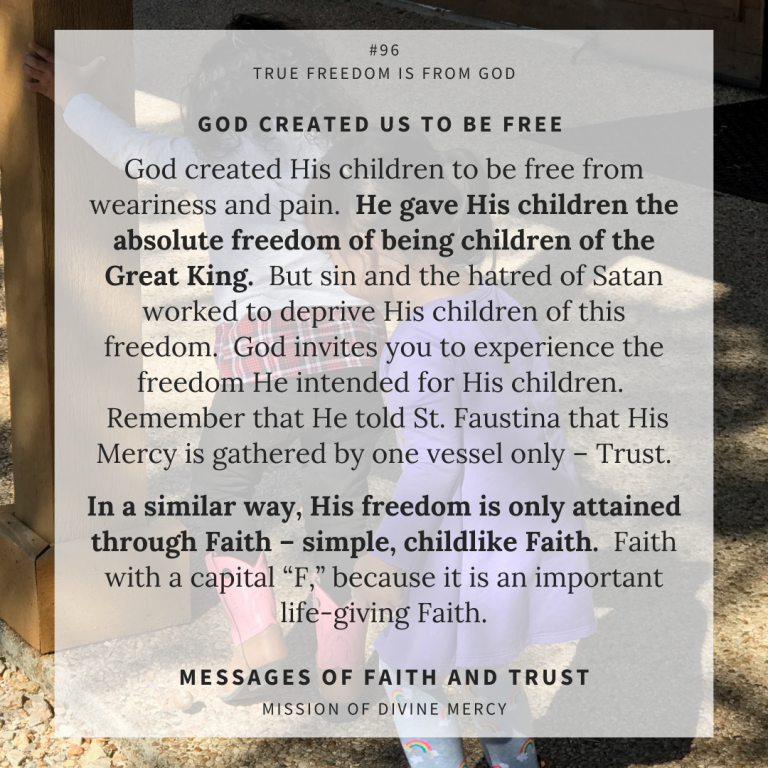 MDM Faith & Trust Messages - January 20, 2021