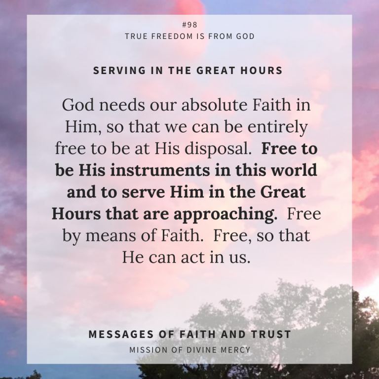 MDM Faith & Trust Messages - January 27, 2021