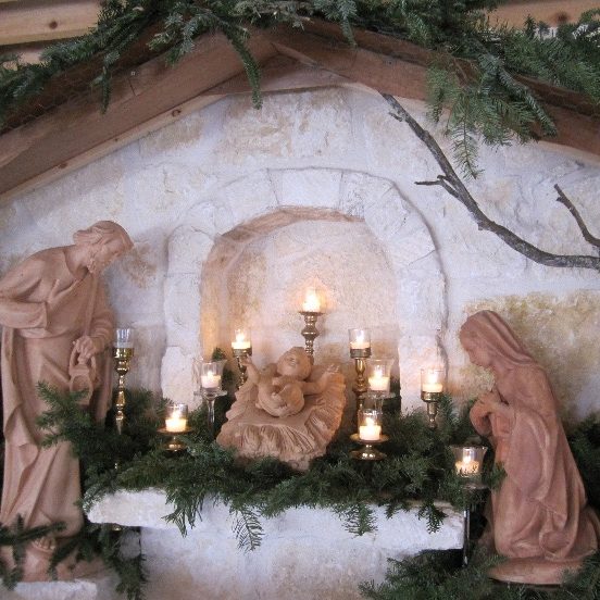 Holy Family Christmas Altar