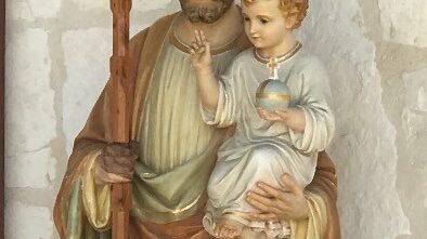 St. Joseph & Baby Jesus Statue