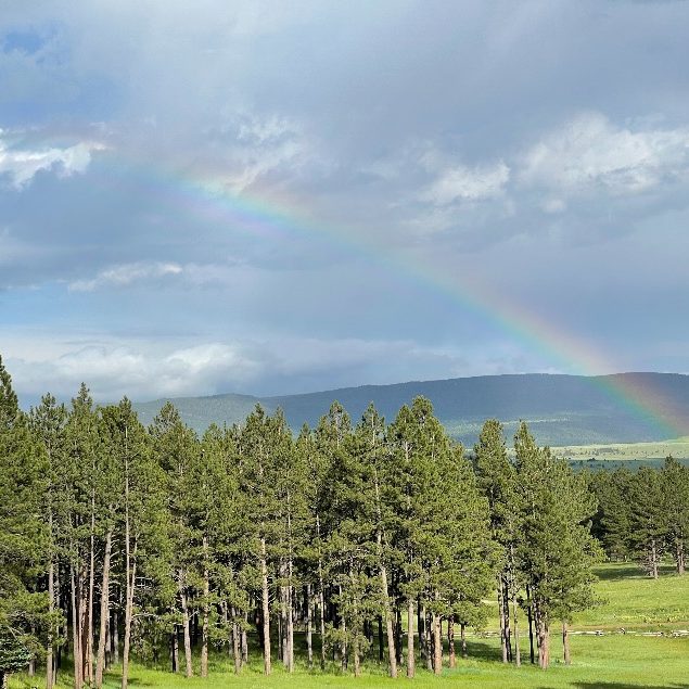 Rainbow in Angel Fire, NM - Community Trip
