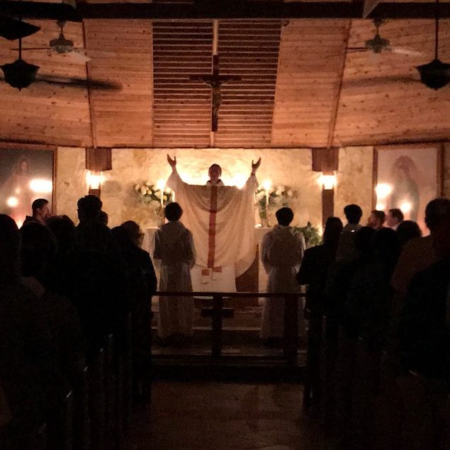 Night Mass at St. Joseph's Chapel