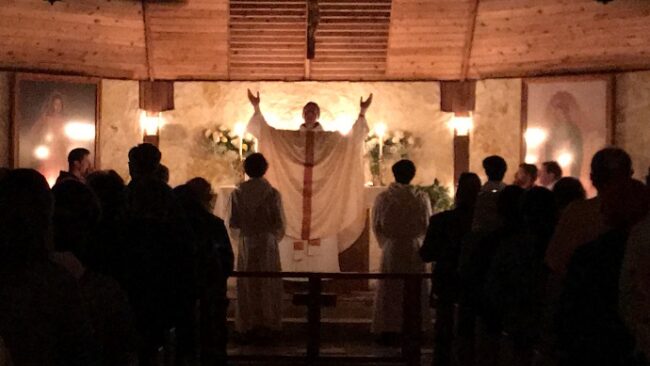 Night Mass at St. Joseph's Chapel
