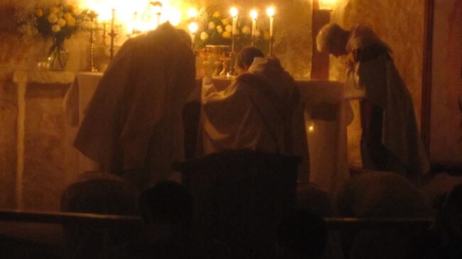 Night Mass in St. Joseph's Chapel