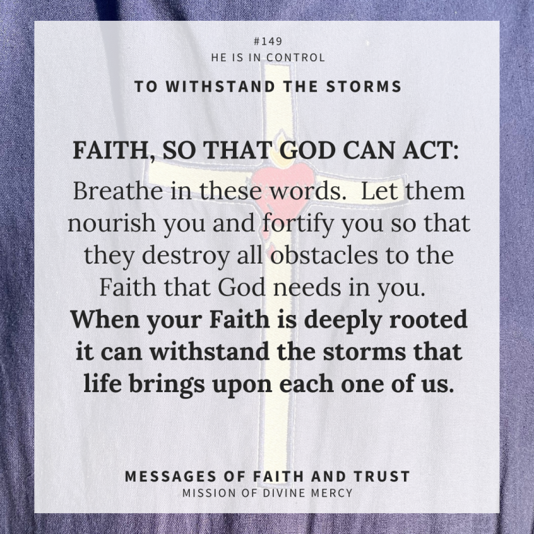 MDM Faith & Trust Messages - December 6, 2021