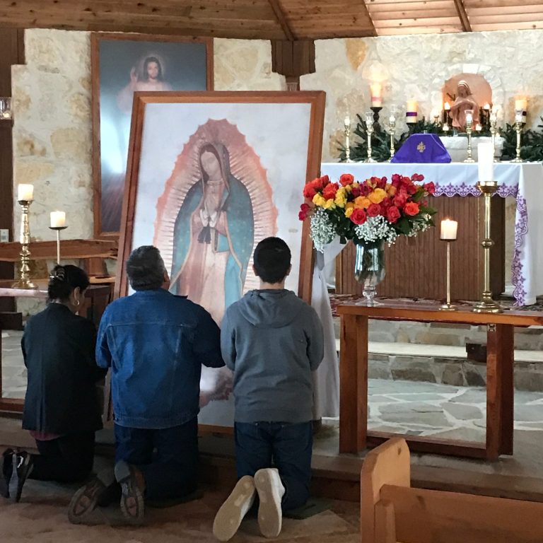 Veneration of Our Lady of Guadalupe Image