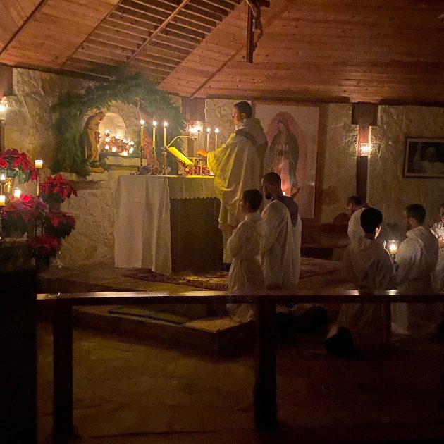 Christmas Eve Mass at St. Joseph's Chapel