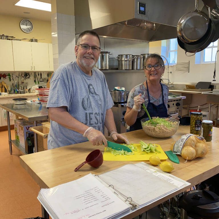 Kitchen Crew - Ken & Sherry