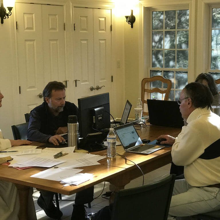 Mother Magdalene, Bill, Paul & Susannah