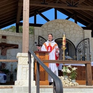 Fr. John Mary Homily at the Teocalli - Eastertide