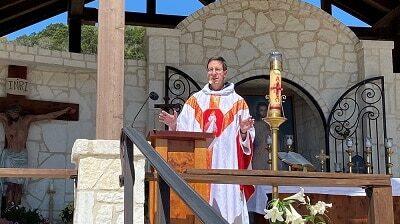 Fr. John Mary Homily at the Teocalli - Eastertide
