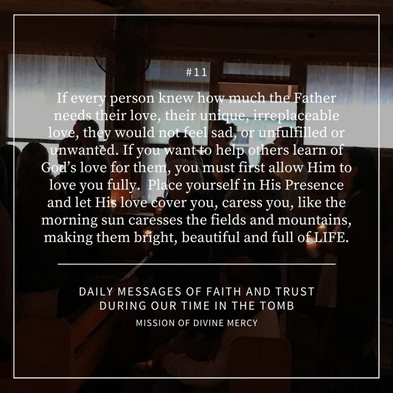 MDM Faith & Trust Messages - April 4, 2020