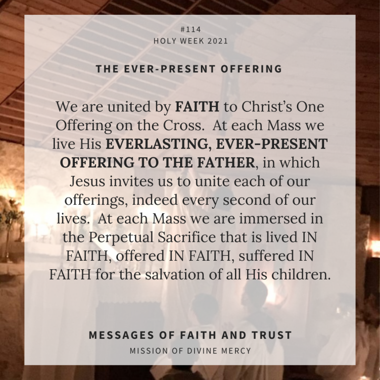MDM Faith & Trust Messages - March 31, 2021