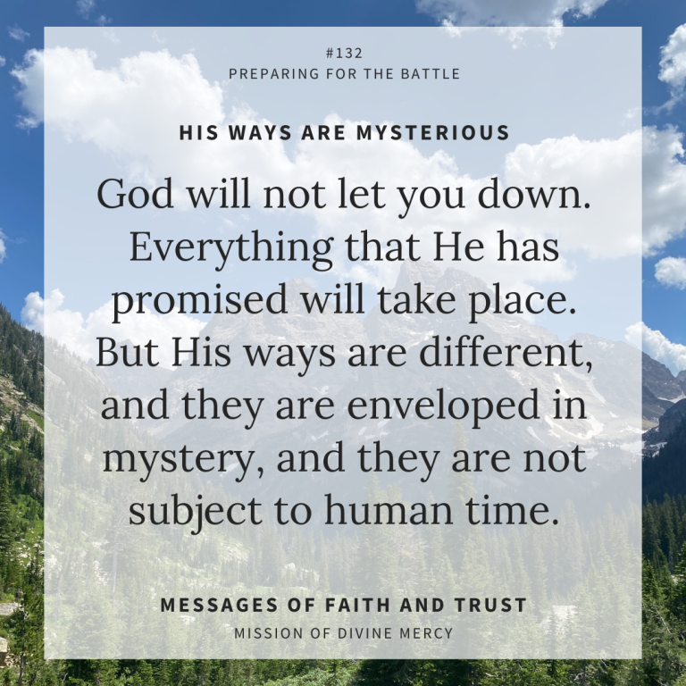 MDM Faith & Trust Messages - July 28, 2021