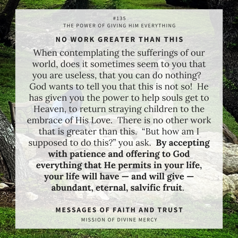 MDM Faith & Trust Messages - August 9, 2021