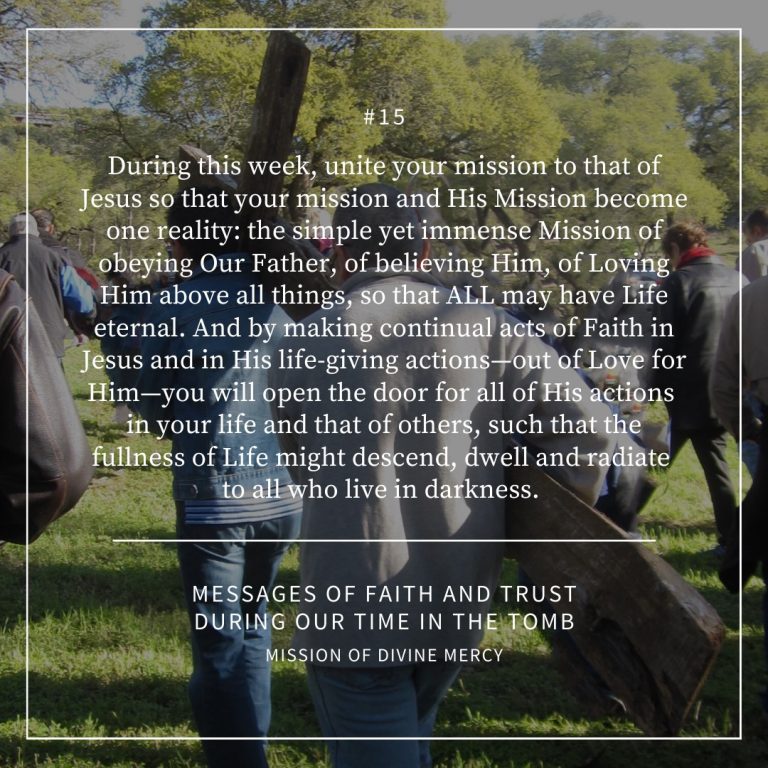 MDM Faith & Trust Messages - April 8, 2020