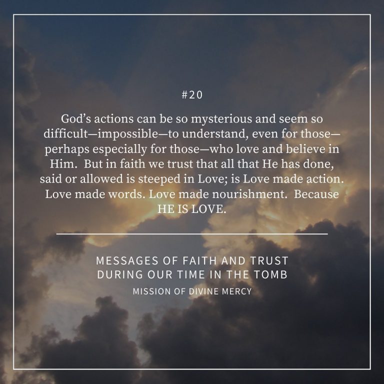 MDM Faith & Trust Messages - April 13, 2020