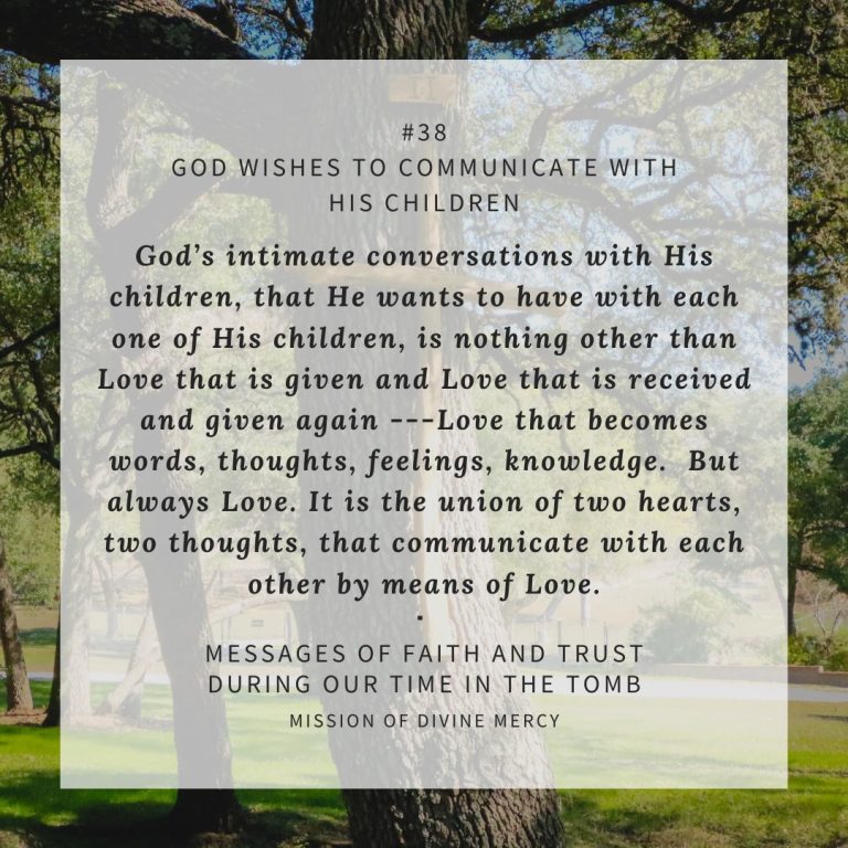 MDM Faith & Trust Messages - May 6, 2020