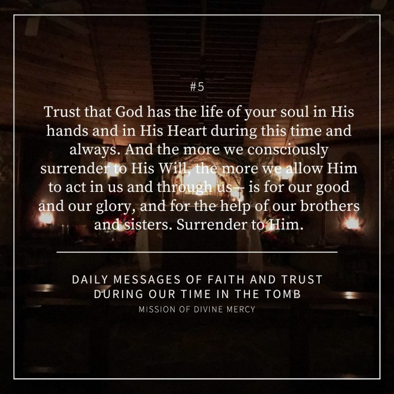 MDM Faith & Trust Messages - March 28, 2020