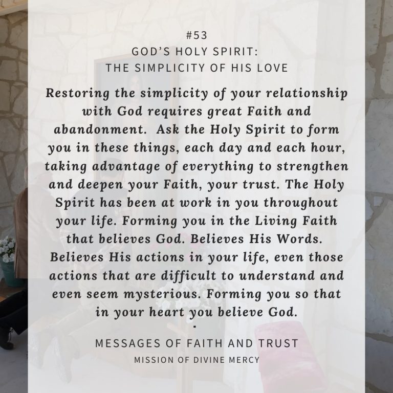 MDM Faith & Trust Messages - May 24, 2020