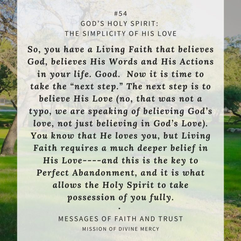 MDM Faith & Trust Messages - May 25, 2020