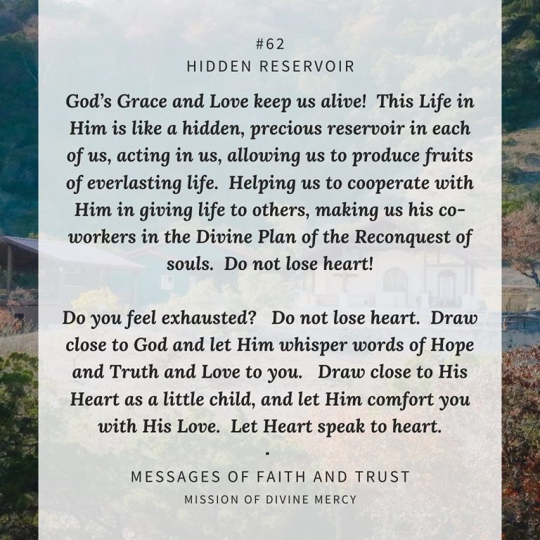MDM Faith & Trust Messages - August 24, 2020