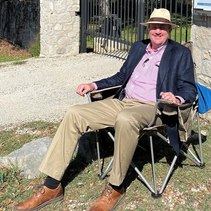 Greeting People at the Gate - Paul