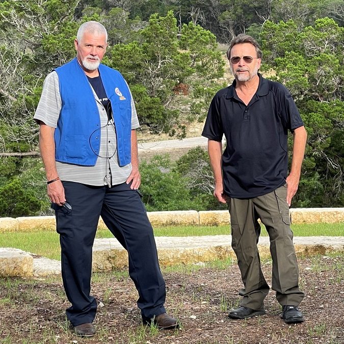 Preparing for Mass - Jim & Bill