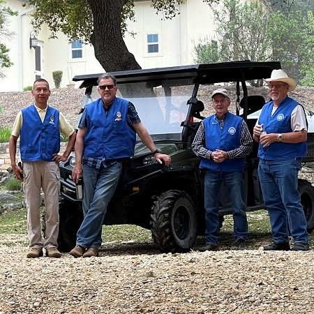 Walking Way of The Cross Preparation - Leo, Hunter, Steve & John